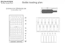 Dunavox DX-94.270DBK beépíthető borhűtő kép 4