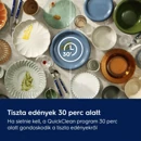 Electrolux E52LC101S BI Mosogatógép 60 cm integrált kép 3