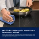 Electrolux ECC84713CZ BI Főzőlap Indukciós lap + elszívó kép 5