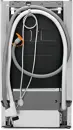 Electrolux EES42210L SatelliteClean 600 Beépíthető keskeny mosogatógép, 45 cm kép 3