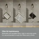 Electrolux EL31C1LDB Clean300 porzsák nélküli porszívó 78 dB kép 3