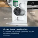 Electrolux EW7FG4492UDE SteamCare 700 UniversalDose Elöltöltős mosógép gőzprogram, ÖKOInverter motor kép 3