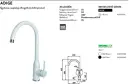 Elleci Adige G68 bianco (MGKADI68) Csaptelepek kép 2