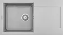 Elleci Easy 290 M79 aluminium (LMY29079) Gránit mosogatótálcák Fő kép