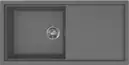 Elleci Sintesi 480 K99 Dark Grey inox tartozékokkal Keratek Plus mosogatótálcák Fő kép