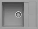 Elleci Unico 125  M79 aluminium (LMU12579) Gránit mosogatótálcák Fő kép