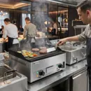 Ggm gastro BPJ642GG Elektromos rostlap - 4,4 kW - Sima és bordázott - Sütőfelület: 600x335 mm - asztali - Professzionális kép 13
