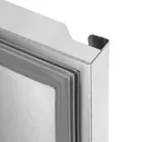 Ggm gastro KS1200ND Hűtőszekrény Rozsdamentes acél ECO - 1180 l - akár −2…+8 °C - mit 2 ajtó - Umlufthűtés, automatikus leolvasztás, zárható ajtó, R290, 4 kerék kép 12