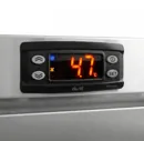Ggm gastro KSS600GN Üvegajtós ipari hűtőszekrény ECO - 580 liter - statisztikus - 1 üvegajtós - 4 polccal - rozsdamentes acél kép 3
