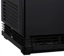 Ggm gastro PVNR72S Asztali panoráma hűtővitrin - 68 l - 428 mm - 1 üvegajtó nyíló ajtó - egyenes frontüveg - 3 üvegpolccal - LED világítással, digitális vezérléssel - fekete kép 7