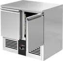 Ggm gastro SAG97END Hűtött munkaasztal PREMIUM - 903x700 mm - GN 1/1 - 240 liter - statikus - 2 ajtóval kép 6