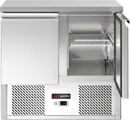 Ggm gastro SAG97END07 Hűtött munkaasztal ECO - 900x700 mm - GN 1/1 - 240 liter - statikus - 2 ajtóval kép 5