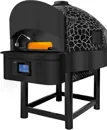 Ggm gastro STPOE930N Gázos pizzakemence - 1482x1720x1835 mm - 9x Ø 30 cm - max. 400 °C - érintőkijelzős - 130 pizza/óra kép 4