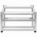 Ggm gastro UGK500 Mosogatógép alváz - 2 polccal 500x500 mm-es kosarakhoz - GE, GL és GS sorozathoz kompatibilis kép 3
