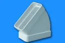 Gonal Lapos csatorna 45° - vízszintes-5 Légtechnikai csövek, elemek és idomok (Webshop) Fő kép