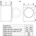 Gorenje D2HNE9D hőszivattyús szárítógép kép 16