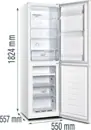 Gorenje NRK418DCW4 alulfagyasztós hűtőszekrény kép 4