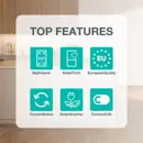 Gorenje NRKI619D61WFE beépíthető alulfagyasztós hűtőszekrény kép 3