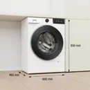Gorenje WG4S84A2 elöltöltős keskeny mosógép kép 2