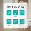 Gorenje WG4S84A2 elöltöltős keskeny mosógép kép 3