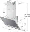 Gorenje WHI649EXBG kürtős páraelszívó kép 2
