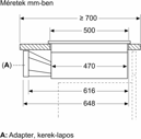 Neff V68YHL4B0 Indukciós főzőlap beépített elszívóval kép 19
