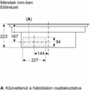 Neff V68YYX4B0 Indukciós főzőlap beépített elszívóval kép 12