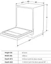 Nodor NorCare DW-6141 I SL beépíthető mosogatógép kép 2