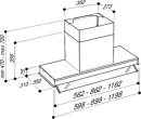 Sirius SLTC-928 TW 60 cm inox kürtőbe építhető páraelszívó kép 2