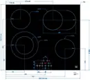 Slx 5VF-44S beépíthető kerámia főzőlap kép 2