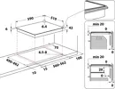 Whirlpool AKT 8601 IX beépíthető kerámia főzőlap kép 2