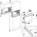 Whirlpool MBNA910X beépíthető mikrohullámú sütő kép 11