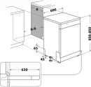Whirlpool W7F HS51 szabadonálló mosogatógép kép 3
