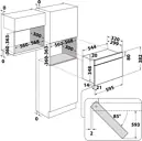 Whirlpool W9 MN840 IXL beépíthető mikrohullámú sütő kép 10