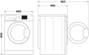 Whirlpool WAM 09WB EE elöltöltős mosógép kép 11