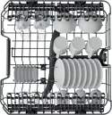Whirlpool WBO 3O33 PL X beépíthető mosogatógép kép 8