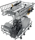 Whirlpool WH3UC10BS7A0X beépíthető keskeny mosogatógép kép 7