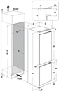 Whirlpool WHK2 5323 B5E1 beépíthető alulfagyasztós hűtőszekrény kép 16