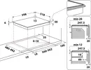 Whirlpool WL S8560 AL beépíthető indukciós főzőlap kép 10
