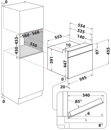 Whirlpool WMW47HMB beépíthető mikrohullámú sütő kép 7