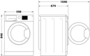 Whirlpool WP A9X WBS EE hőszivattyús szárítógép kép 7