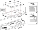 Whirlpool WS Q2160 NE beépíthető indukciós főzőlap kép 12