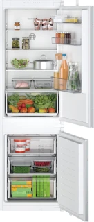 Bosch KIN86NSE0  Beépíthető alulfagyasztós hűtőszekrény