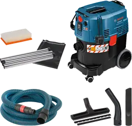 Bosch 06019C3100 GAS 35 M AFC nedves/száraz porszívó kép