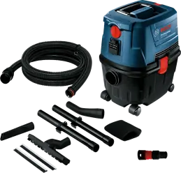 Bosch 06019E5100 GAS 15 nedves/száraz porszívó kép