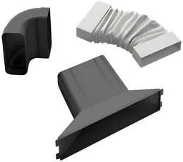 Elica NIKOLATESLA légcsatorna készlet 70 cm szerénymélységig Bekötő szettek kép