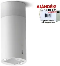 Elica TUBE PRO ISLAND WH MAT/A/43 ! sziget páraelszívó kép