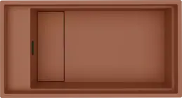 Elleci Dialogo 360 Workstation K83 Clay inox tartozékokkal Keratek Plus mosogatótálcák kép