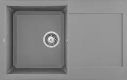 Elleci Easy 300  G48 cemento (LGY30048) Gránit mosogatótálcák kép