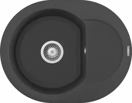 Elleci Easy Round 600  M70 ghisa (LMYR6070) Gránit mosogatótálcák kép